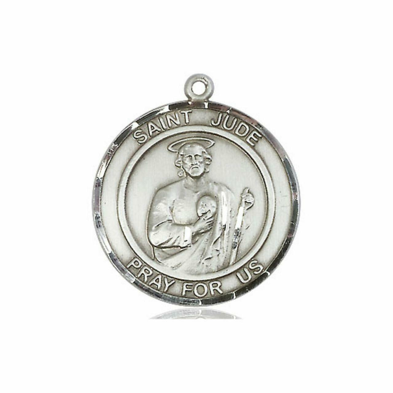 Jude - St. Jude Medal - Sterling Silver main image 0