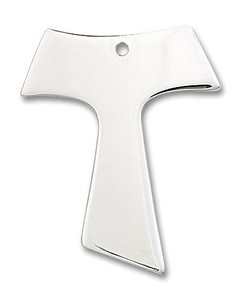 Tau Cross Pendant - Sterling Silver 3 Sizes Tau Cross Pendant - Sterling Silver 3 Sizes