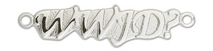 WWJD Sideways Pendant - Sterling Silver 5916SS WWJD Sideways Pendant - Sterling Silver 5916SS