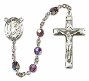 St Dominic De Guzman Sterling Silver Rosary - 16 Color Options 8030/0644 St Dominic De Guzman Sterling Silver Rosary - 16 Color Options 8030/0644
