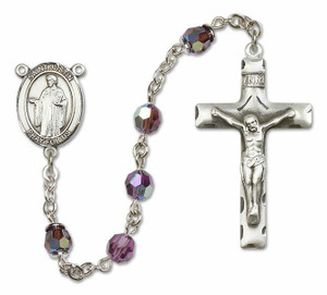St Justin Sterling Silver Rosary - 16 Color Options 8052/0644