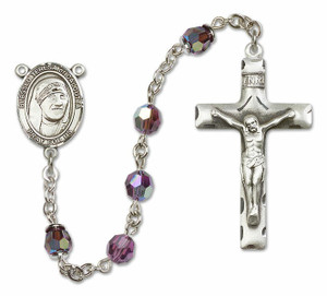 St Teresa of Calcutta Sterling Silver Rosary - 16 Color Options 8295/0644 St Teresa of Calcutta Sterling Silver Rosary - 16 Color Options 8295/0644