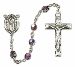St Matthias The Apostle Sterling Silver Rosary - 16 Color Options 8331/0644 St Matthias The Apostle Sterling Silver Rosary - 16 Color Options 8331/0644