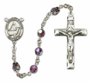 St Catherine of Sweden Sterling Silver Rosary - 16 Color Options 8336/0644 St Catherine of Sweden Sterling Silver Rosary - 16 Color Options 8336/0644