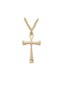 Maltese Cross Necklace - Gold-Filled Pendant on 18 Gold-Plated Chain SX0879GH Maltese Cross Necklace - Gold-Filled Pendant on 18 Gold-Plated Chain SX0879GH