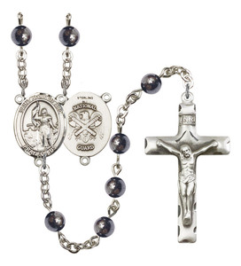 St Joan of Arc / National Guard Rosary - 7 Bead Options 8053SS5