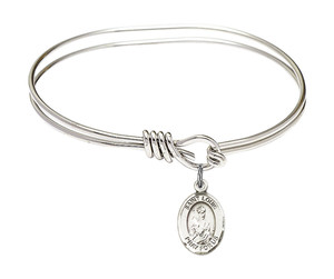 St Louis Eye Hook Bangle Bracelet - Sterling Silver Charm 9081SS