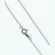 15 Sterling Silver Light Chain With Clasp 1.20Mm Thick