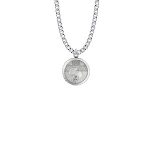 Christ Strengthens Me Football Necklace - Sterling Silver Pendant On 20 Stainless Chain SM0950SH Christ Strengthens Me Football Necklace - Sterling Silver Pendant On 20 Stainless Chain SM0950SH