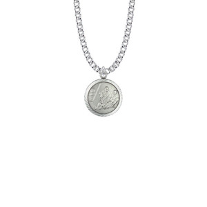 Christ Strengthens Me Boys Ice Hockey Necklace - Sterling Silver Medal On 20 Stainless Chain SM0954SH Christ Strengthens Me Boys Ice Hockey Necklace - Sterling Silver Medal On 20 Stainless Chain SM0954SH