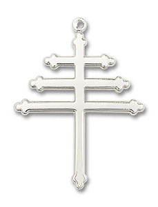 Marionite Cross Pendant - Sterling Silver 1 1/2 x 1 1/8 0064SS Marionite Cross Pendant - Sterling Silver 1 1/2 x 1 1/8 0064SS