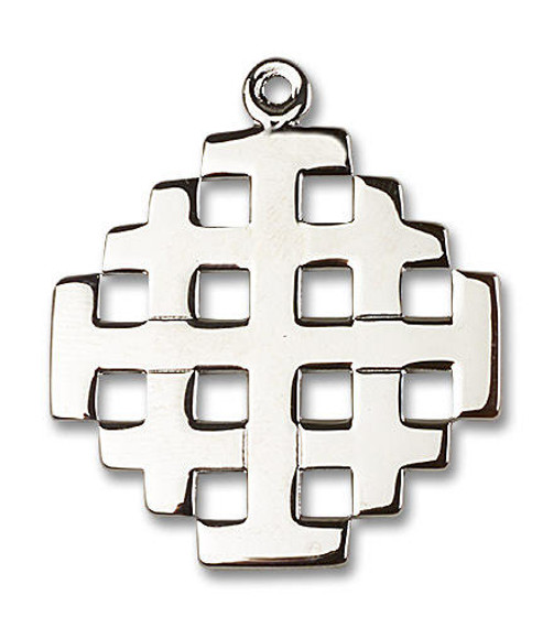 Extra Large Cross Pendant - Sterling Silver 1 3/4 x 1 1/2 5548SS