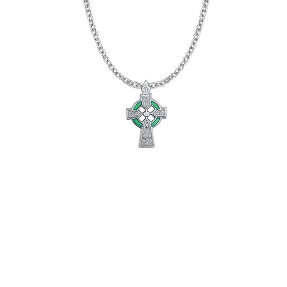 Womens Garnet Cross Pendant Necklace 925 Sterling Silver 3.0ct