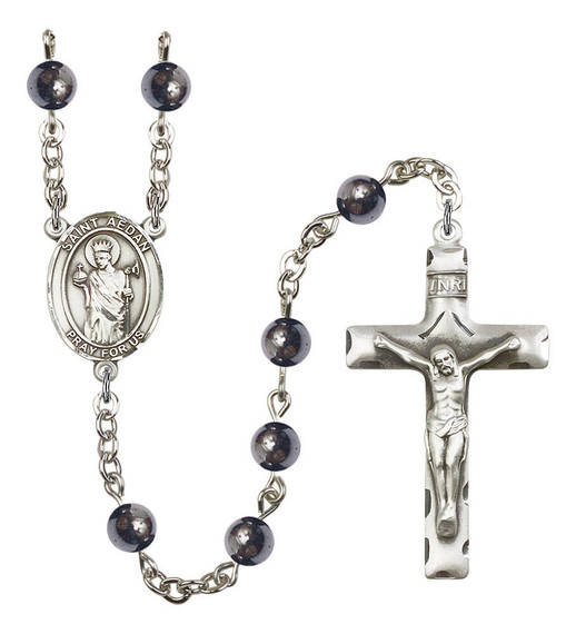 St Aedan of Ferns Rosary - 7 Bead Options 8293SS