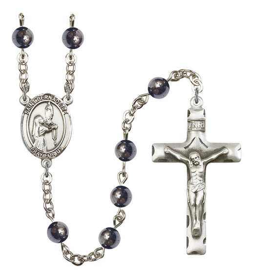 St Bernadette Rosary - 7 Bead Options 8017SS