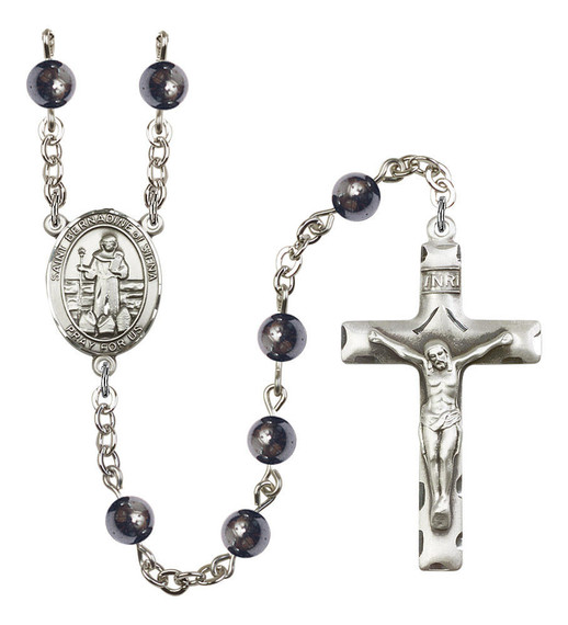 St Bernadine of Sienna Rosary - 7 Bead Options 8387SS