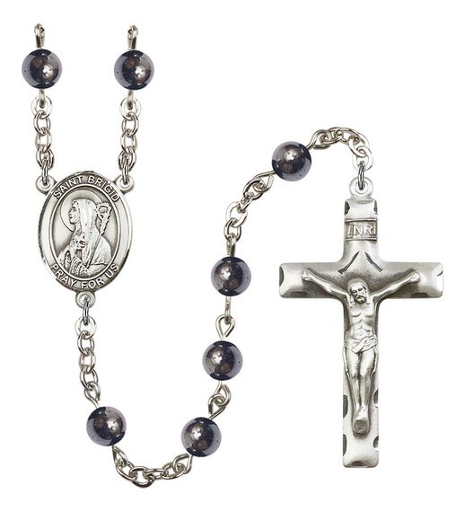 St Brigid of Ireland Rosary - 7 Bead Options 8123SS