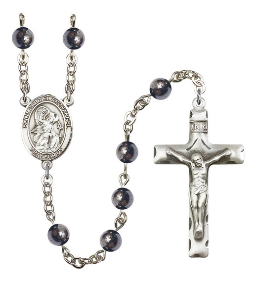 St Gabriel The Archangel Rosary - 7 Bead Options 8039SS