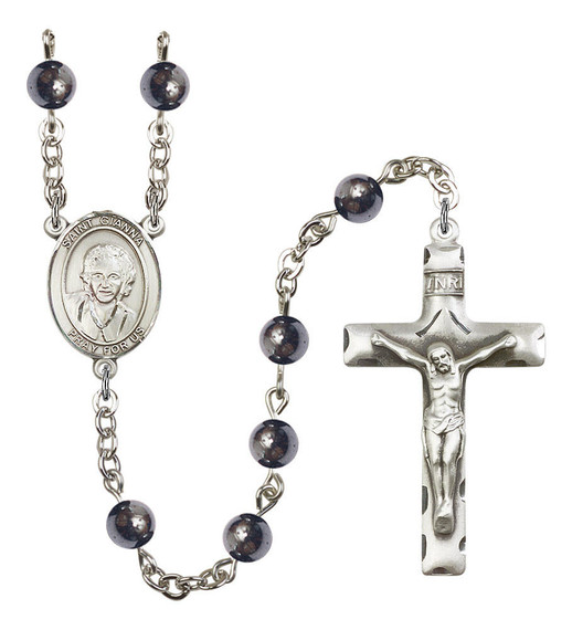 St Gianna Beretta Molla Rosary - 7 Bead Options 8322SS