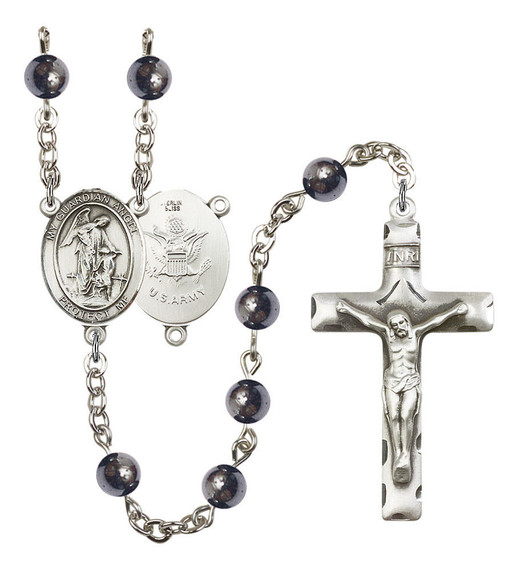 Guardian Angel / Army Rosary - 7 Bead Options 8118SS2