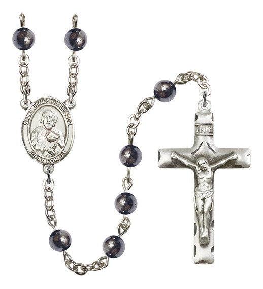 St James The Lesser Rosary - 7 Bead Options 8277SS
