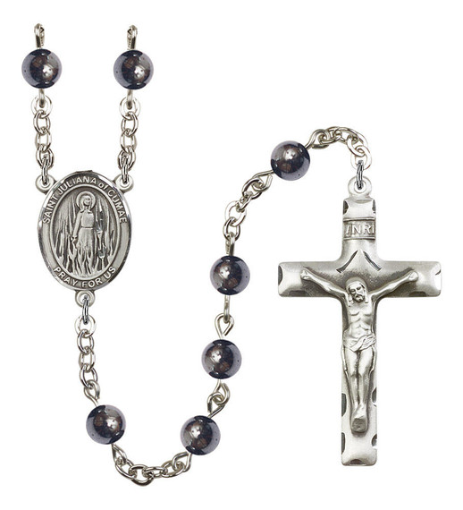 St Juliana of Cumae Rosary - 7 Bead Options 8372SS