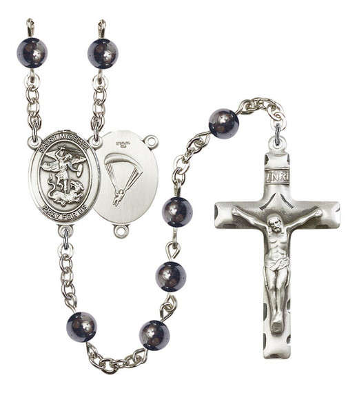 St Michael / Paratrooper Rosary - 7 Bead Options 8076S7SS