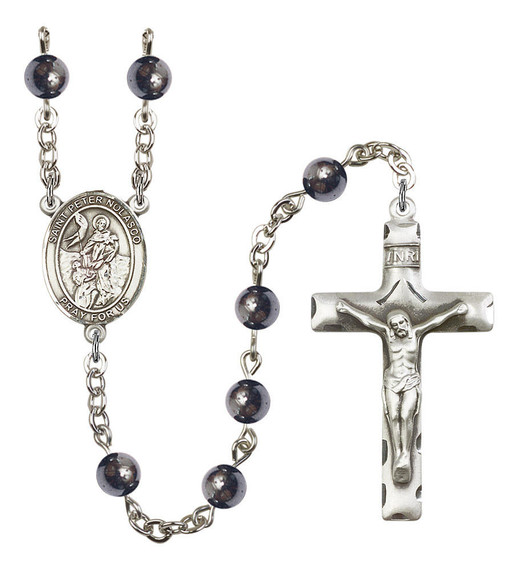 St Peter Nolasco Rosary - 7 Bead Options 8291SS