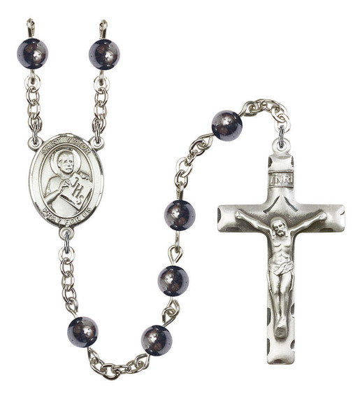 St Viator of Bergamo Rosary - 7 Bead Options 8408SS