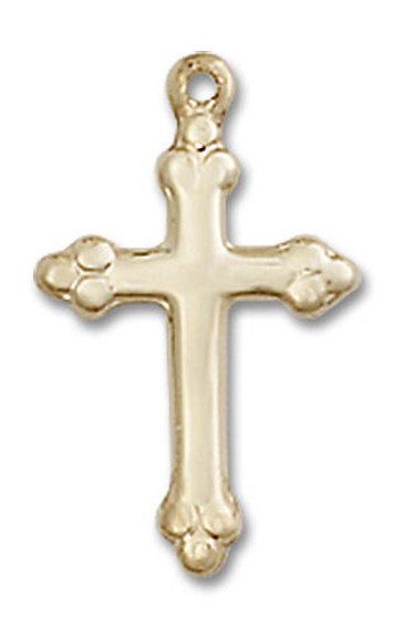 Cross Pendant - 14kt Gold 5/8 x 3/8 5415