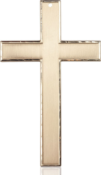 Oversized Simple Pectoral God Cross Pendant