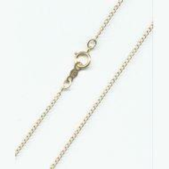 24 14KT Gold-Filled Light Chain With Clasp 1.20Mm Thick