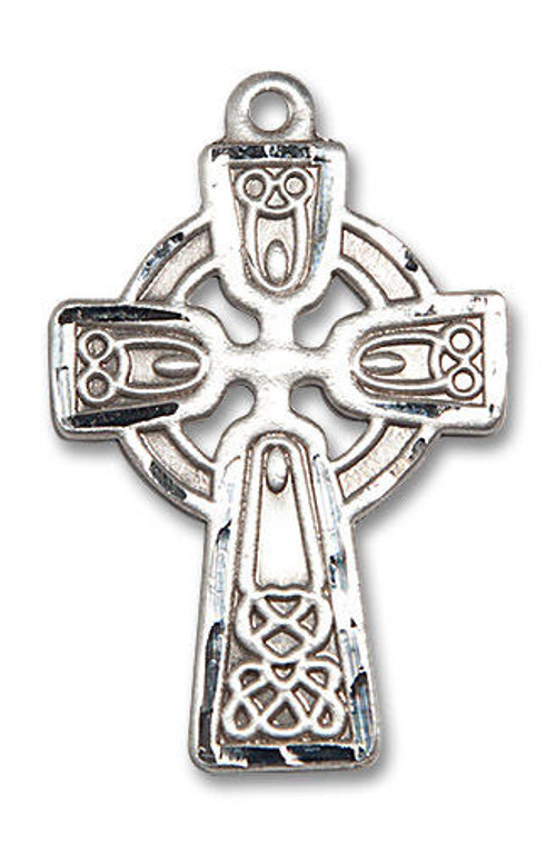 Extra Large Celtic Cross Pendant - Sterling Silver 1 3/8 x 7/8 6214SS