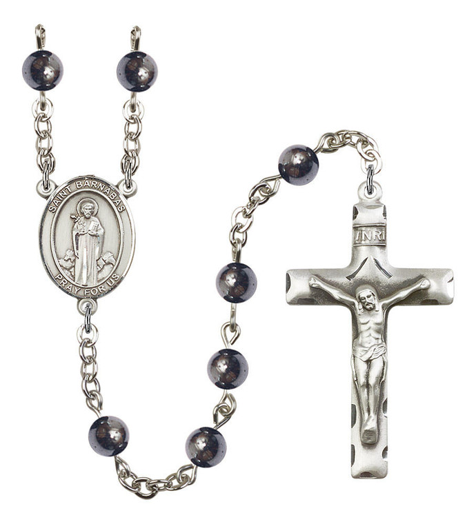 St Barnabas Rosary - 7 Bead Options 8216SS