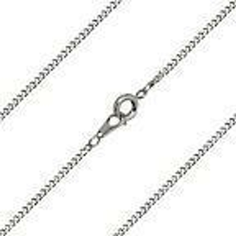 16 Stainless Light Chain With Clasp