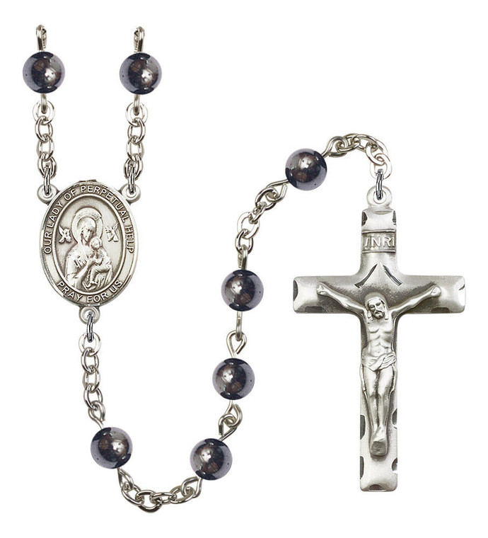 Our Lady of Perpetual Help Rosary - 7 Bead Options 8222SS