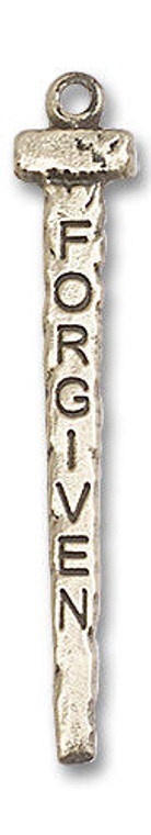 Forgiven Nail Pendant - 14kt Gold 1 1/2 x 1/4 0035
