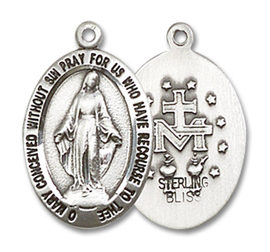 miraculous medal clipart black