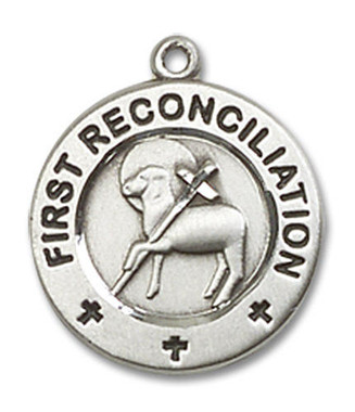 First Reconciliation Medal - Sterling Silver 5/8