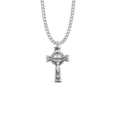 Crucifix Pendant in Gold – MAUVAIS