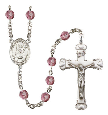 St. Frances of Rome Rosary - 6MM Fire Polished Beads (8365SS)
