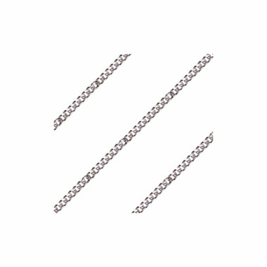 30 Inch Sterling Silver Heavy Curb Endless Chain