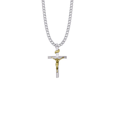 Crucifix Lighter Chain  Silver Cross, Brooklyn Jewelry – www