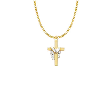14k gold over sterling silver necklace discount