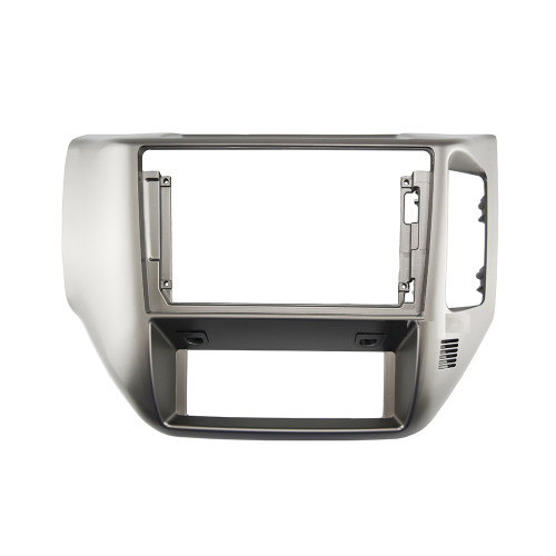 Extnix 9 Nine-Inch Screen Fascia for Android Head-units Fits Nissan Patrol GU Y61 2004-2012 Silver