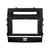 Toyota Landcruiser 200 Series Fascia Frame for 10.1” Screens Matte Black 