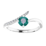 Chatham Created Alexandrite Ring