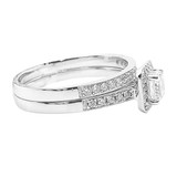 0.77ct TW Engagement and Wedding Rings Set