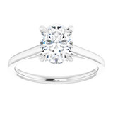 1.01ct Lab Oval Solitaire