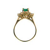 0.55ct Emerald Ring